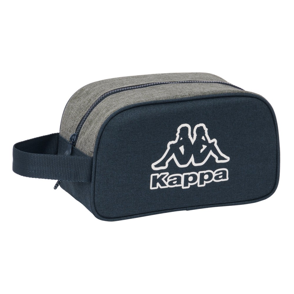 School Toilet Bag Kappa Dark navy Grey Navy Blue 26 x 15 x 12 cm