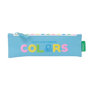 School Case Benetton Spring Sky blue 20 x 6 x 1 cm