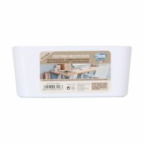 Panier Multi-usages Dem Blanc 19 x 13,5 x 8 cm (24 Unités)