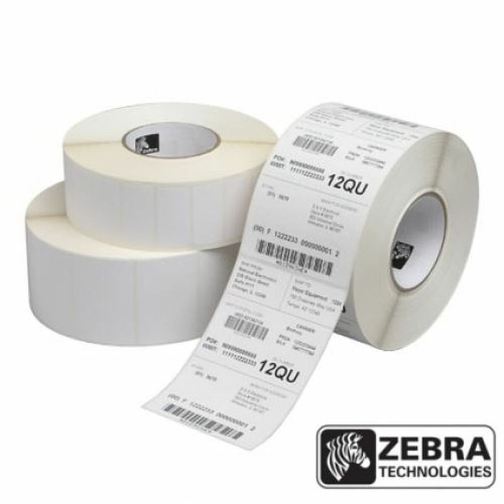 Thermopapierrolle Zebra 800262-125 Weiß (12 Stück)