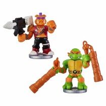 Figurines de combat Teenage Mutant Ninja Turtles Legends of Akedo: Michelangelo vs Evil Bepop