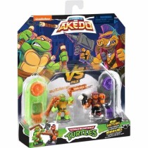 Figurines de combat Teenage Mutant Ninja Turtles Legends of Akedo: Michelangelo vs Evil Bepop