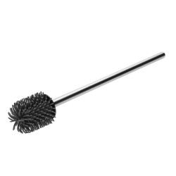 Brosse de salle de wc Versa Blanc Acier polypropylène 10,5 x 47,5 x 10,5 cm