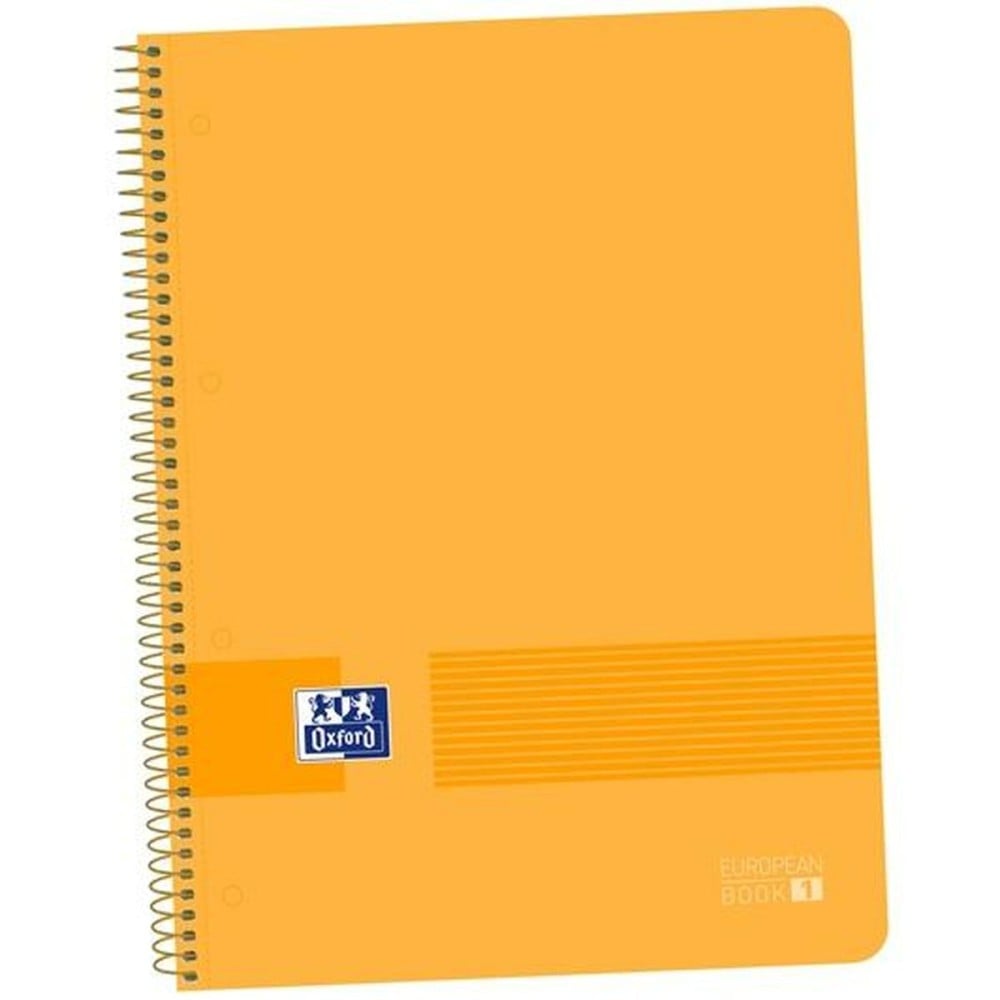 Cahier Oxford EUROPEANBOOK 1 Pêche A4+ 80 Volets 5 Pièces (25 Unités)