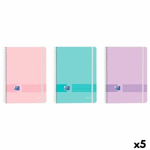 Diary Oxford LIVE&GO A5 15 x 21 cm 2025 (5 Units)