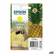 Cartouche d'encre originale Epson XP-2200 WF-2910DWF Jaune Noir (10 Unités)