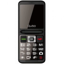 Téléphone portable pour personnes âgées Qubo X-10BK 32 MB RAM 2,4"