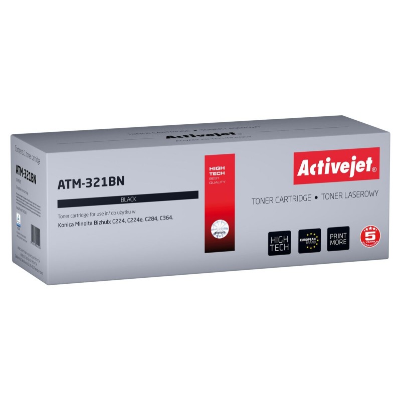 Toner Compatible Activejet ATM-321BN Noir