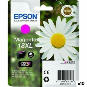 Original Ink Cartridge Epson  Nº18XL Magenta (10 Units) (1 Unit)