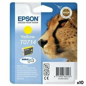 Original Ink Cartridge Epson Yellow (10 Units) (1 Unit)