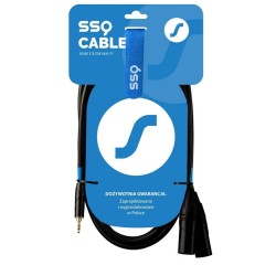 XLR cable to jack Sound station quality (SSQ) MIXLR3 1 m