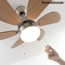 Ceiling Fan with Light InnovaGoods Ø 75 cm 55W (Refurbished B)