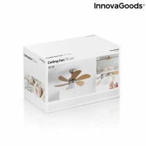 Ventilateur de Plafond avec Lumière InnovaGoods Ø 75 cm 55W (Reconditionné B)