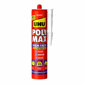 Scellant/Adhésif UHU 7000131 Poly Max High Tack Express Blanc 440 g