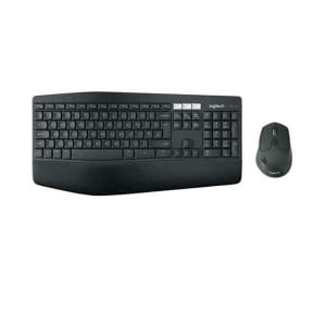 Tastatur mit Maus Logitech 920-008228 Schwarz Qwerty Spanisch QWERTY