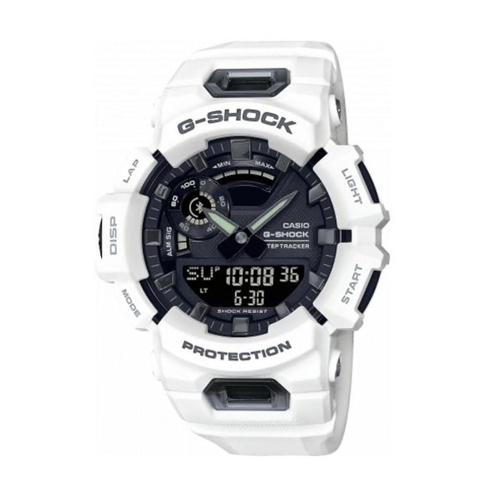 Montre Homme Casio GBA-900-7AER Blanc Noir (Ø 49 mm)