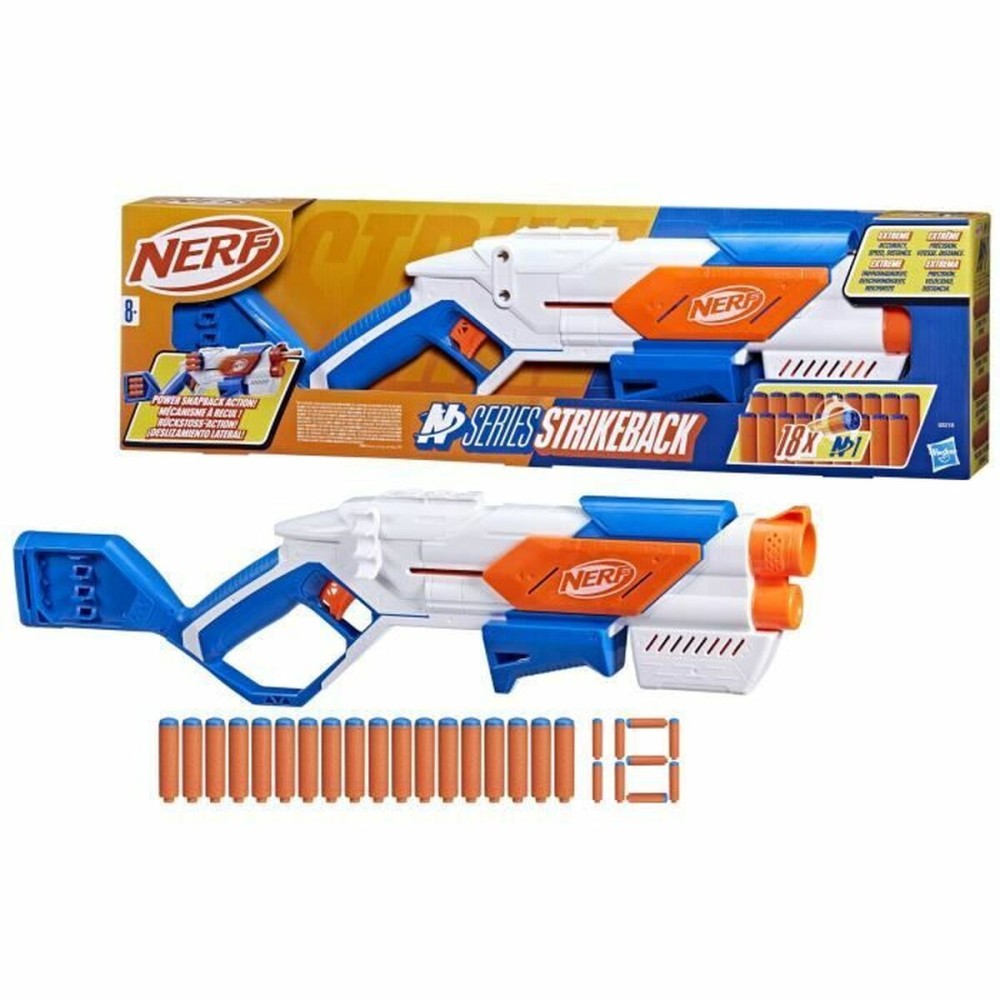 Pistolet à Fléchettes Nerf NSeries Strikeback