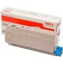 Toner OKI 46507614 Schwarz Magenta