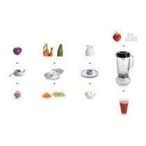 Food Processor BOSCH MCM3201B Black 800 W