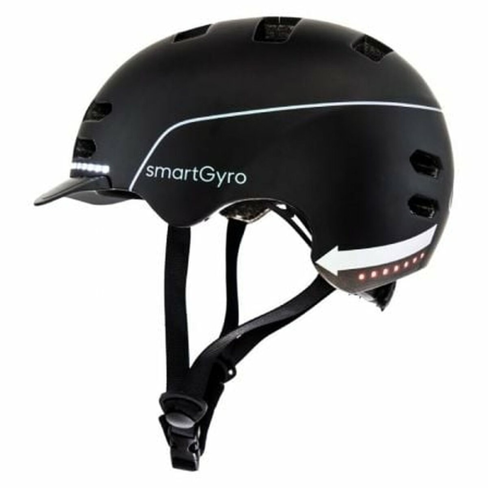 Casque de Cyclisme pour Adultes Smartgyro SG27-248 Noir L