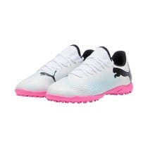 Children's Indoor Football Shoes Puma Future 7 Play White Children's Unisex