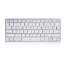 Bluetooth-Tastatur Ewent EW3161 Weiß Silberfarben