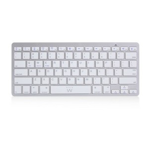 Bluetooth Keyboard Ewent EW3161 White Silver