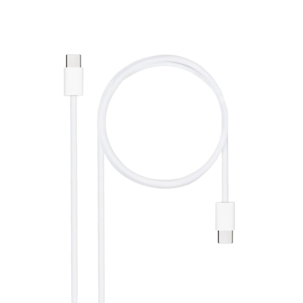 USB Cable NANOCABLE 10.01.6002-CO 2 m White (1 Unit)