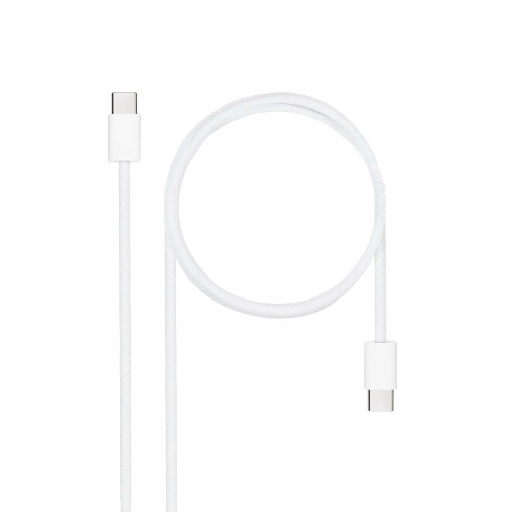 USB Cable NANOCABLE 10.01.6002-CO 2 m White (1 Unit)