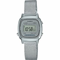 Unisex-Uhr Casio LA670WEM-7EF Schwarz Silberfarben (Ø 25 mm)