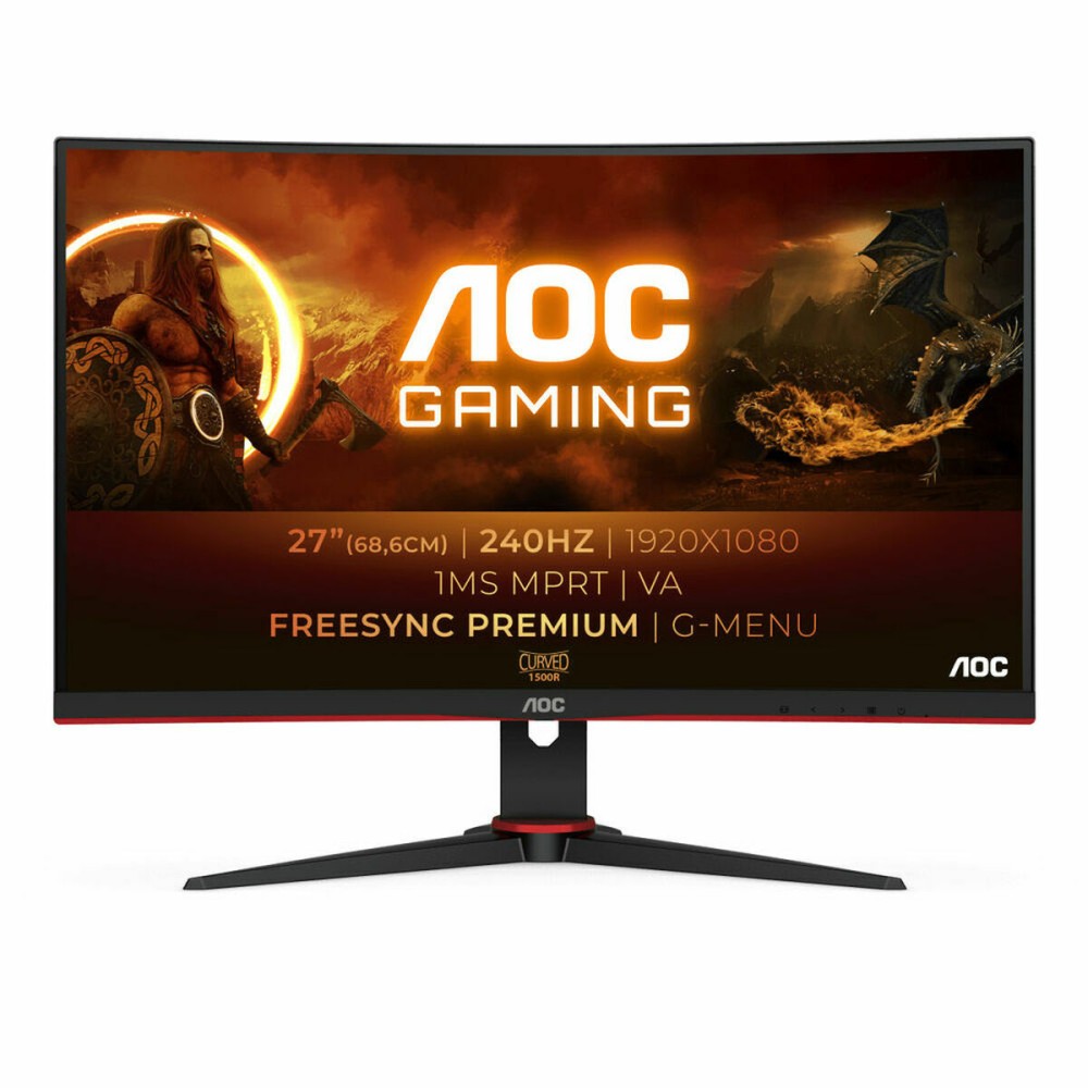 Monitor AOC C27G2ZE/BK 27" FHD LED 27" LED VA Flicker free 50-60  Hz