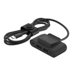 Hub USB Belkin BUZ001BT2MBKB7 Noir (1 Unité)