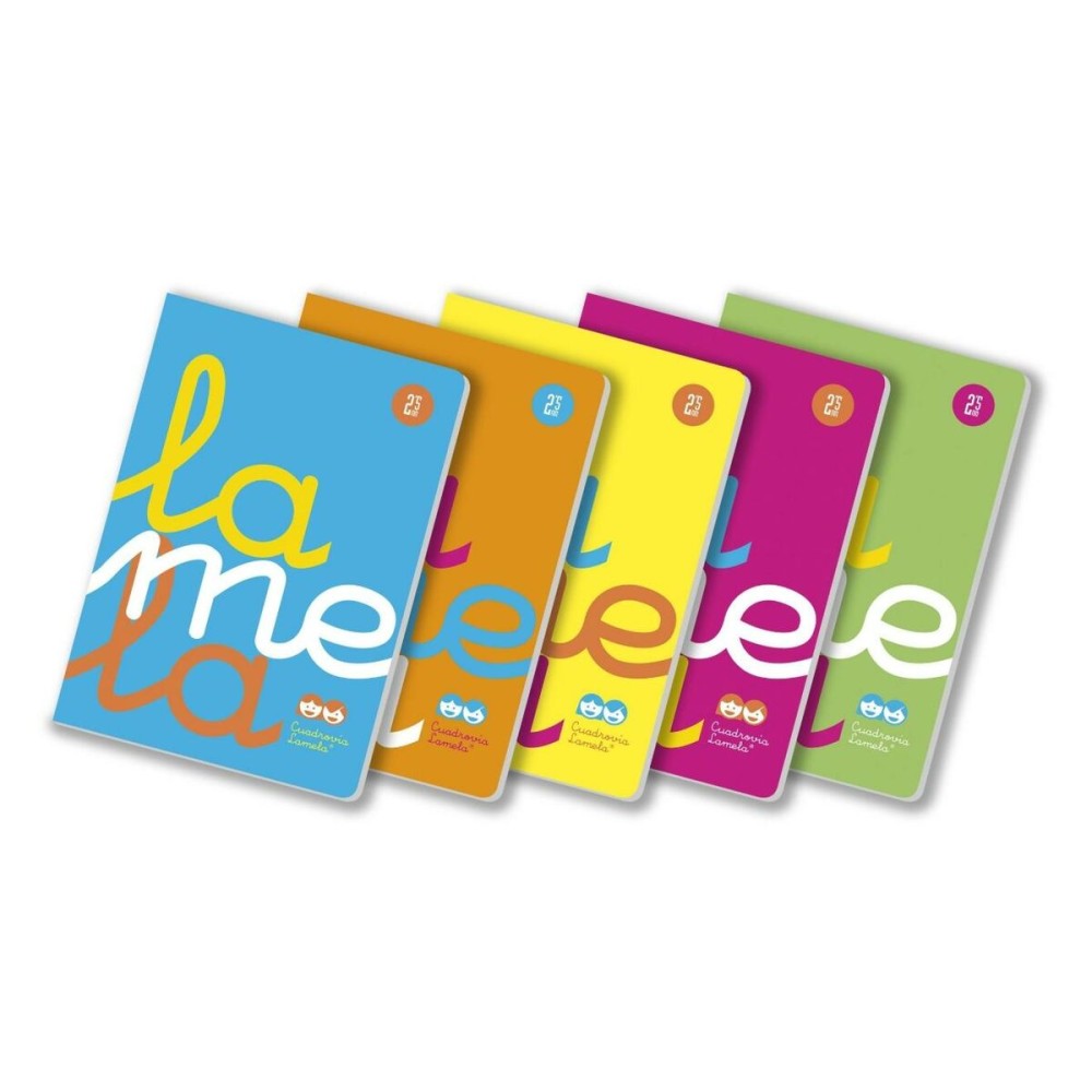 Carnet Lamela 3X3 PP 50 Volets 5 Unités Feuilles quadrillées 90 gr A4 (5 Pièces)