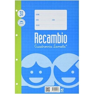 Replacement Lamela 10 Units Grid sheets Blue White 100 Sheets