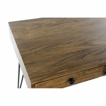 Desk DKD Home Decor 115 x 55 x 76 cm Natural Black Metal