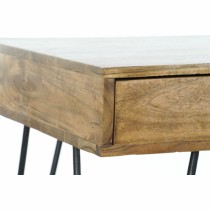 Desk DKD Home Decor 115 x 55 x 76 cm Natural Black Metal