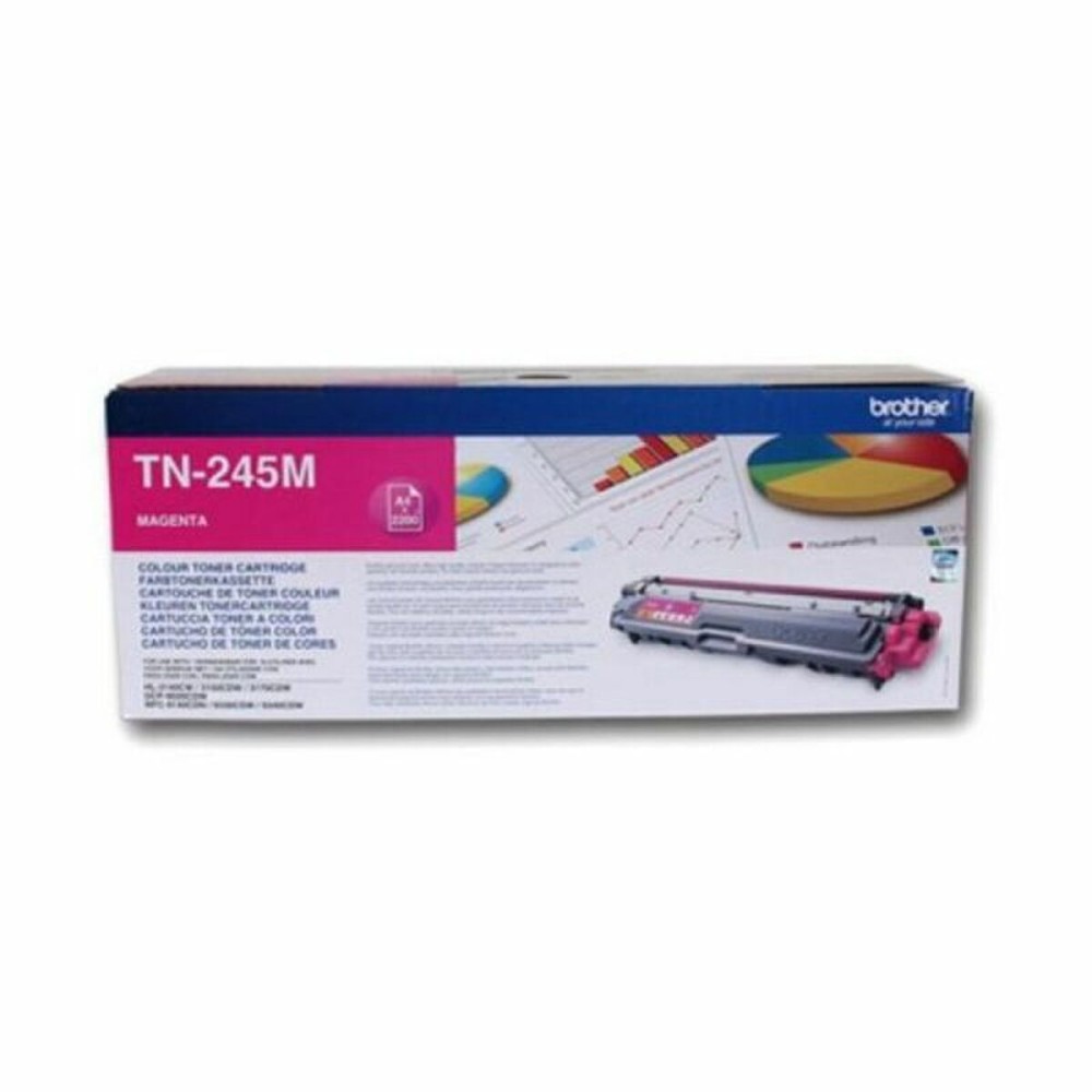 Original Toner Brother TN245M               Black Magenta