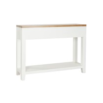 Beistelltisch DKD Home Decor Weiß Braun Akazienholz Mango-Holz 110 x 30 x 80 cm