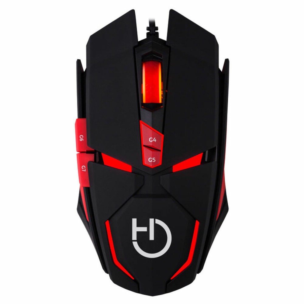 Souris Gaming Hiditec GMO010001 8100 dpi Rouge