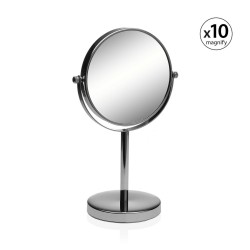 Miroir Grossissant Versa x10 Métal Miroir 11,8 x 29,5 x 18 cm