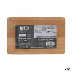 Cutting board Quttin 20 x 13 x 1 cm (12 Units)