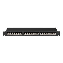 Câble Réseau Rigide UTP 6ème Catégorie Lanberg PPSA-1024-B Noir