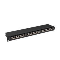 Câble Réseau Rigide UTP 6ème Catégorie Lanberg PPSA-1024-B Noir