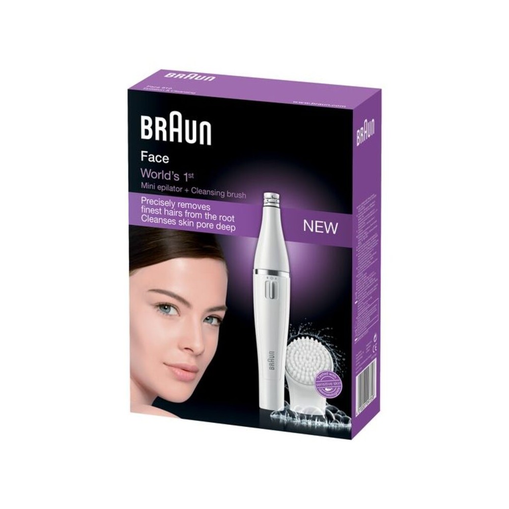 Electric Facial Cleanser/Hair Remover Braun Face 810