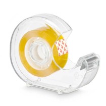 Sellotape Dispenser 2,7 m Transparent Yellow (48 Units)