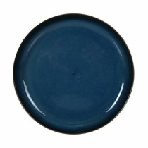 Tablett für Snacks La Mediterránea Chester Blau kreisförmig 19,6 x 2,2 cm (18 Stück)