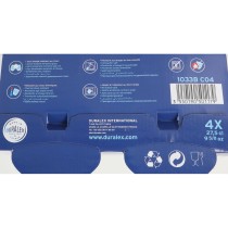 Gläserset Duralex Prisme Blau 4 Stücke 275 ml (12 Stück)