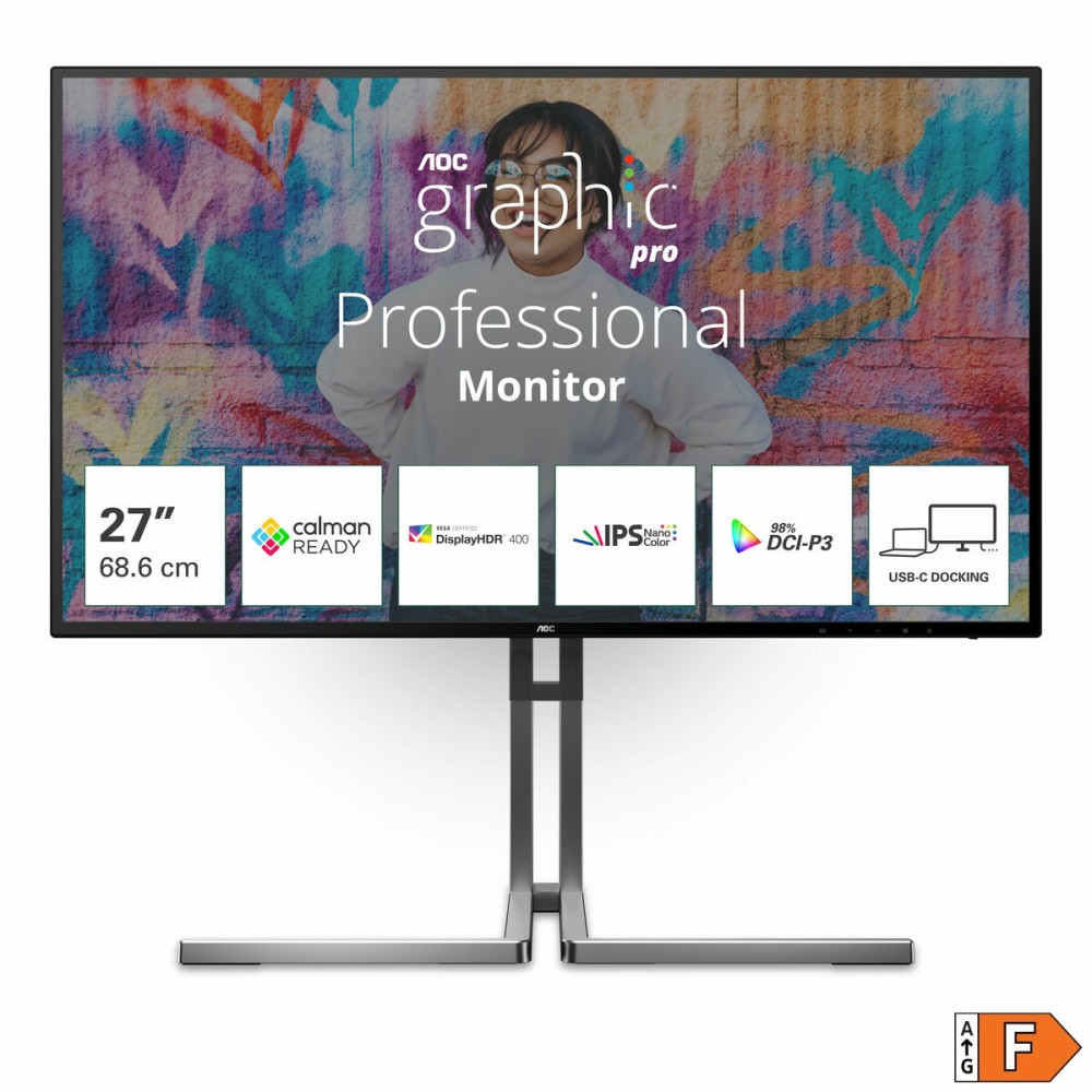 Monitor Gaming AOC U27U3CV 4K Ultra HD 27"