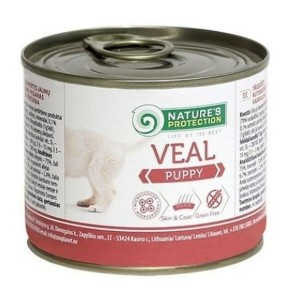 Alimentation humide NATURE'S PROTECTION Puppy Ternera Veau 200 g