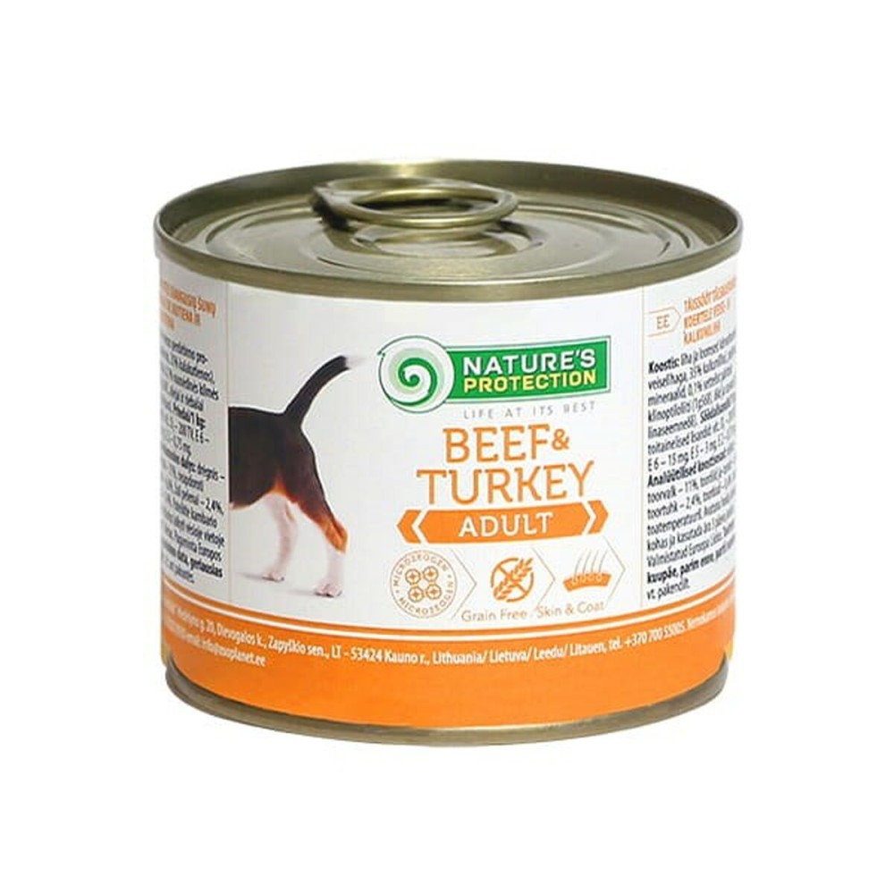 Wet food NATURE'S PROTECTION Adult Beef Beef 200 g